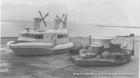 SRN1 fitted with a new bow to trial the SRN2 -   (The <a href='http://www.hovercraft-museum.org/' target='_blank'>Hovercraft Museum Trust</a>).